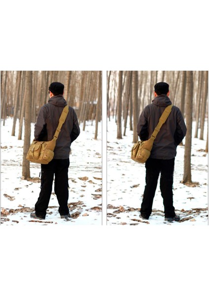 Kamuflaj Gri Postacı Çanta, Şık ve Kullanışlı, Günlük Ihtiyaçlar Için Ideal Seçim