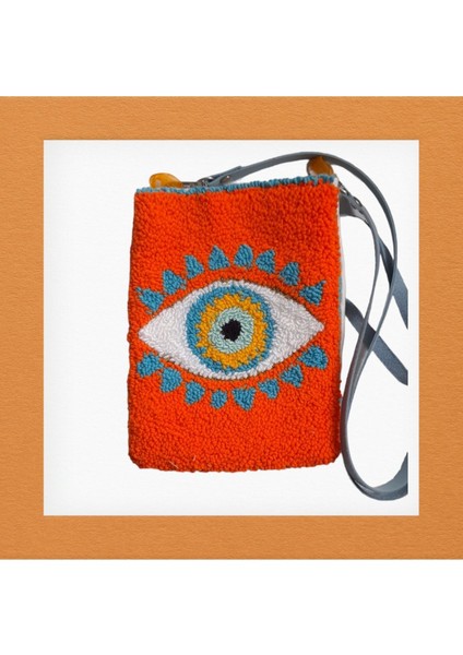 Canlı Turuncu Telefon Omuz Çantası, Şık ve Kullanışlı Tasarım ile Tarzınızı Tamamlar