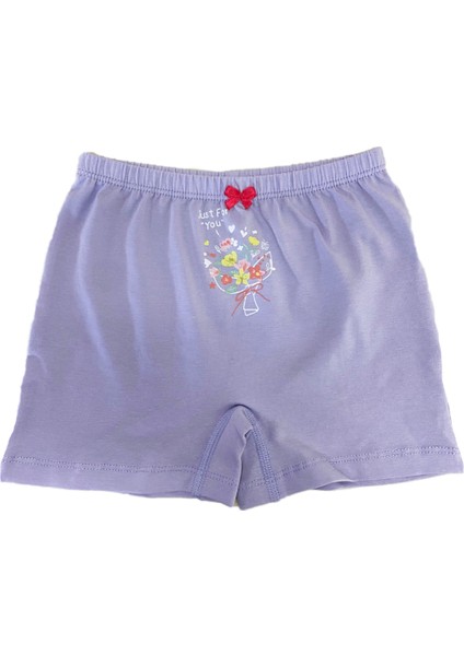 Özkan 41602 5'Li Paket Kız Çocuk Karışık Renkli Desenli Pamuklu Yumuşak Rahat Şort Boxer fiyatları