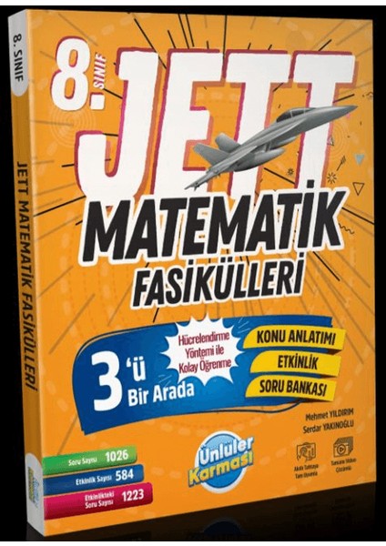 8.sınıf Jett Matematik Fasiküller Soru Bankası