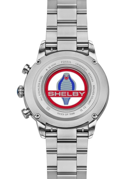 FLE1209SET Shelby x Fossil Grand Tourer Limited-Edition Erkek Kol Saati ve Yedek Kordon modelleri
