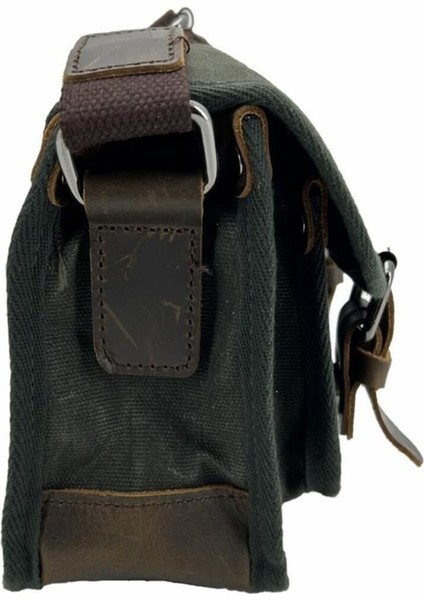 Yeşil Kanvas Omuz Çantası, Şık ve Hafif, Günlük Kullanım Için Uygun indirimleri