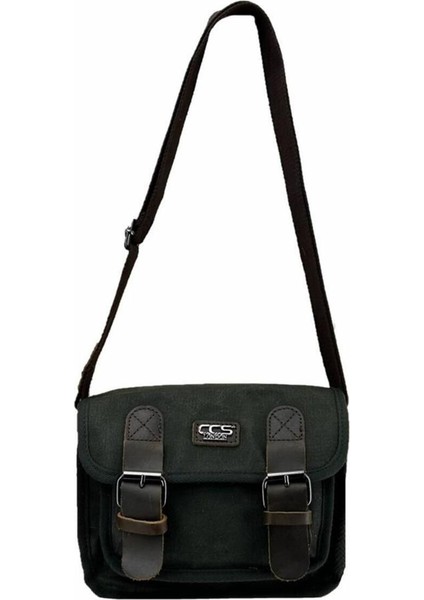 Yeşil Kanvas Omuz Çantası, Şık ve Hafif, Günlük Kullanım Için Uygun