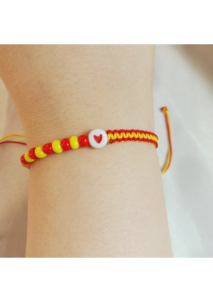 Galatasaray Unisex Taraftar Makrome Örgü Bilekliği, Sarı Kırmızı Cimbom Boncuk Bileklik, Galatasaray Bileklik, Makrome Bileklik, Maç Aksesuarı, Taraftar Bileklik, Hediyelik Bileklik fiyatları