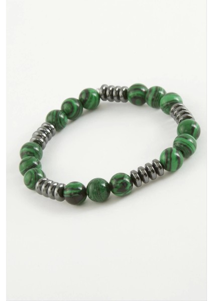Malahit Hematit Doğaltaş Bileklik