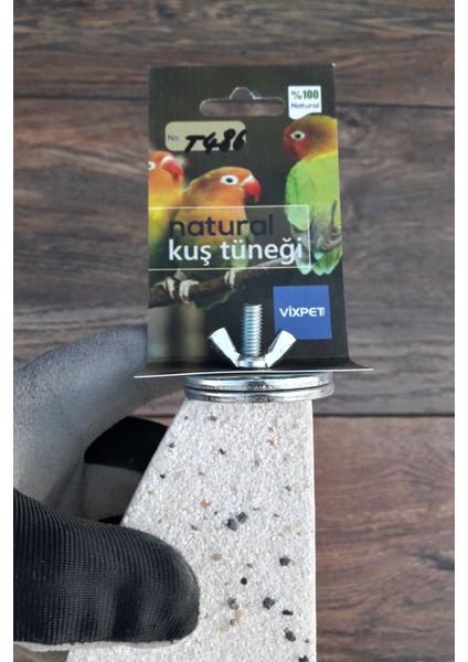 Venty 20 cm Pedikür Kumlu Stand Tünek | Sultan, Lori, Konur, Monk, Sevda, Muhabbet, Forpus, Cennet | Gaga ve Tırnak Bakımı T486