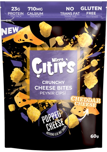 Cheddar Peynir Cipsi 60 G