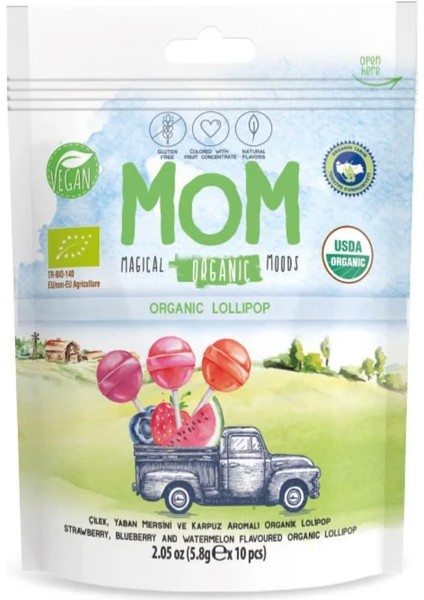 Mom C Vitaminli Organik Lolipop