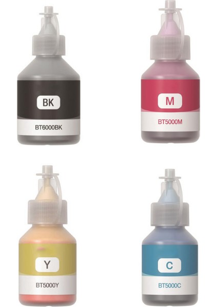 DCP-T310 / DCP-T420W Yazıcı Uyumlu Muadil Mürekkep Seti BT6000 / BT5000