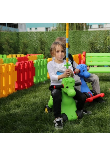 2 Fonksiyonlu Sallanan ve Tekerlekli Oyuncak At - 3+ Yaş | Kızaklı & Binek Çocuk Aktivite Oyuncağı fiyatları