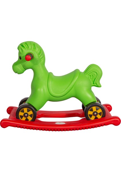 2 Fonksiyonlu Sallanan ve Tekerlekli Oyuncak At - 3+ Yaş | Kızaklı & Binek Çocuk Aktivite Oyuncağı modelleri