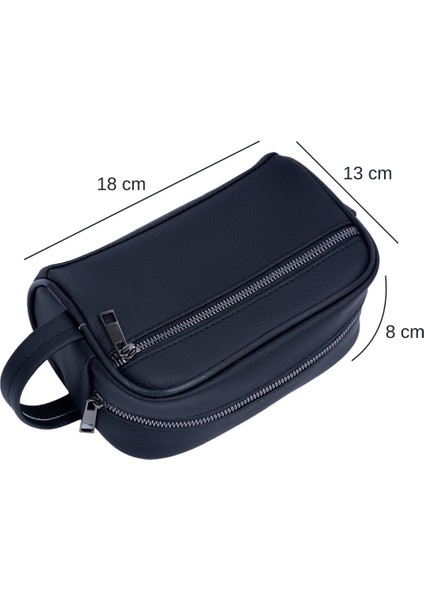 Şık ve Kullanışlı Siyah Seyahat ve Kişisel Bakım Çantası, Pratik Seyahat Arkadaşı