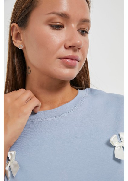 Armalıfe 3221 Fiyonk Detaylı Bis Yaka Kadın T-Shırt fiyatları