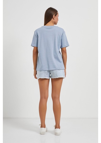 Armalıfe 3221 Fiyonk Detaylı Bis Yaka Kadın T-Shırt indirimleri