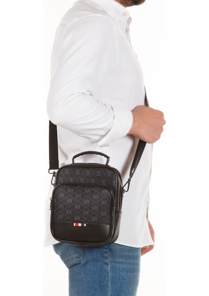 Şık Siyah Çapraz Askılı El ve Omuz Çantası fiyatları