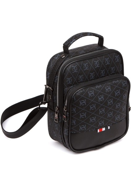 Şık Siyah Çapraz Askılı El ve Omuz Çantası modelleri