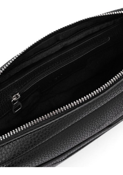 Şık Siyah Mini El Çantası, Hafif ve Kullanışlı Tasarım