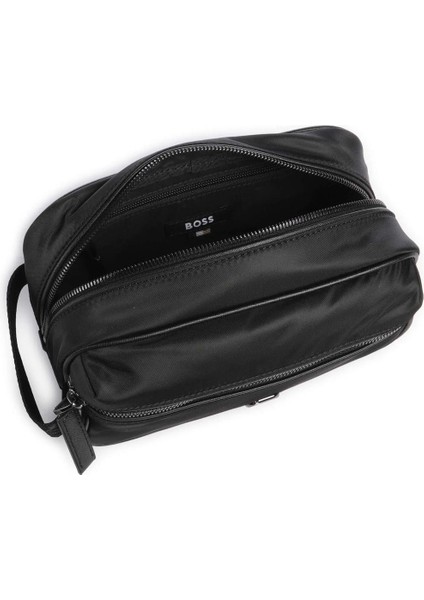 Şık Erkek El Çantası Fermarlı Metalik Monogram Siyah fırsatları