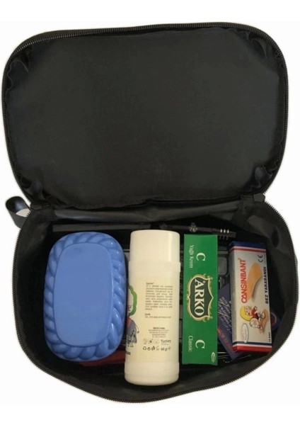 Siyah Askeri Tıraş Çantası, Dayanıklı ve Şık Askeri Malzeme Taşıma Çantası fiyatları