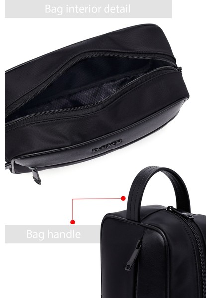 Şık Siyah Kumaş Mini El Çantası, Kullanışlı ve Hafif, Günlük ve Özel Günler Için