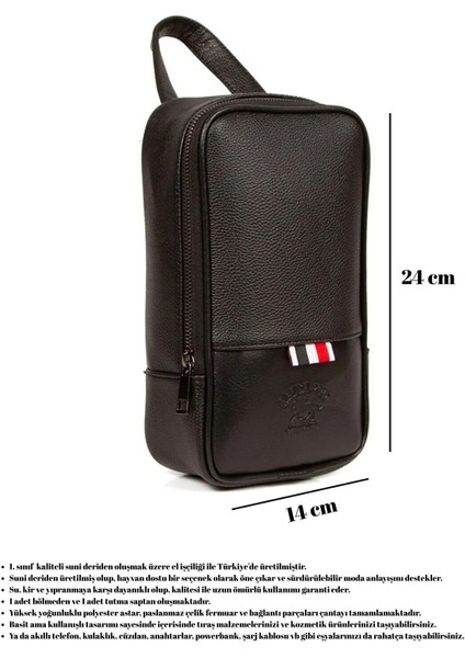 Suya Dayanıklı Unisex Kozmetik Çantası, Şık ve Pratik El Çantası fiyatları