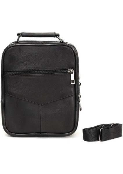 Şık Erkek Kuzu Derisi Çelik Kasalı El ve Omuz Çantası, Günlük Kullanım Için Uygun fırsatları