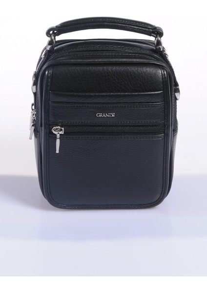 Hakiki Deri Erkek El ve Çapraz Çanta, Şık ve Kullanışlı Siyah Renk Seçeneği fiyatları