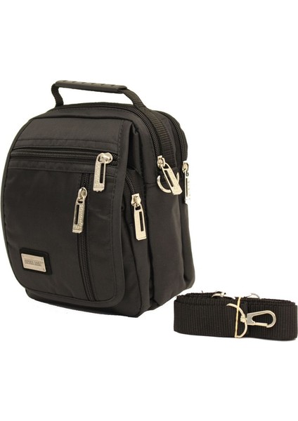 Turuncu Polyester Erkek Omuz ve Kulplu Portföy Çanta