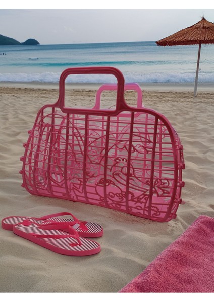 Desenli Çok Amaçlı Plastik Çanta, Küçük Boy, Şık ve Hafif Tasarım fiyatları