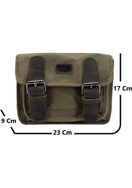 Kahverengi Kanvas Omuz Çantası, Şık ve Hafif, Günlük Kullanım Için Mükemmel. fiyatları