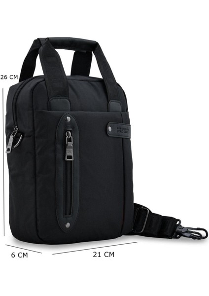 5436 Uzun Askılı Çapraz Çanta Siyah, Şık ve Kullanışlı Aksesuar.