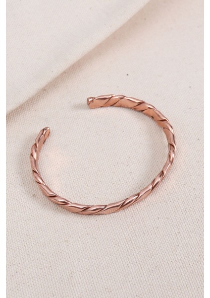 El Yapımı Bakır Burgu Model Bilezik, Şık ve Doğal Tarz Için Ideal Seçim fiyatları