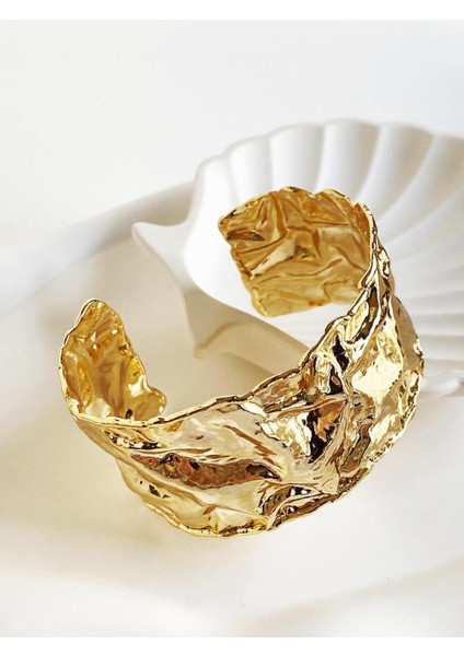 El Yapımı Kaya Desenli Kalın Ayarlanabilir Şık Bileklik fiyatları