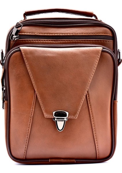 Hakiki Deri Kahverengi Erkek El ve Omuz Çantası, Şık ve Kullanışlı Tasarım fırsatları