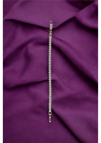 Beyaz Zirkon Taşlı Mekik Model Su Yolu Şık Bileklik fırsatları