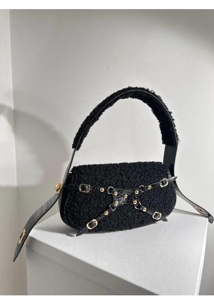 Kroko Desenli Peluş Kadın Kol Çantası, Şık ve Rahat Kullanım Için Tasarlandı modelleri