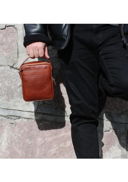 Kahverengi Hakiki Deri El ve Omuz Çantası, Şık ve Kullanışlı Tasarım fırsatları