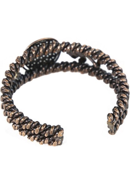 El Yapımı Şık Çiçekli Bakır Bilezik, 55 Gram, Zarif ve Dayanıklı Tasarım modelleri