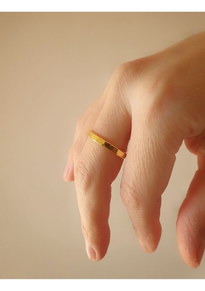 Pirincin Altın Kaplamalı Ayarlanabilir Bilezik ve Yüzük Seti fiyatları