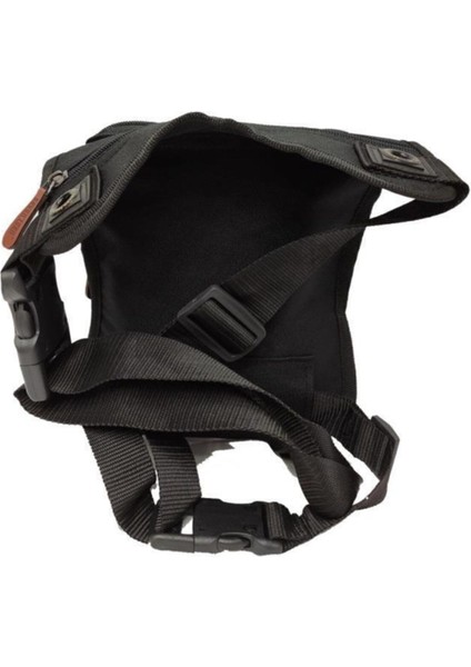 Şık Siyah Erkek Çanta, Bel, Bacak ve Göğüs Bölgesi Kullanımı Için Tasarım fırsatları