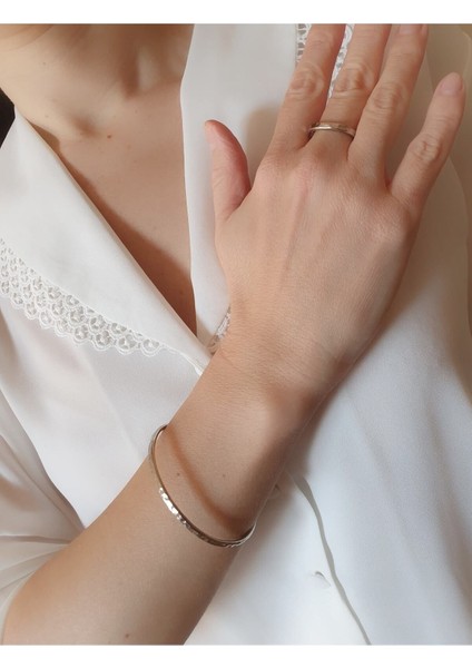 El Dövmesi Pirinç Rodyum Kaplama Ayarlanabilir Takım, Kadın Set