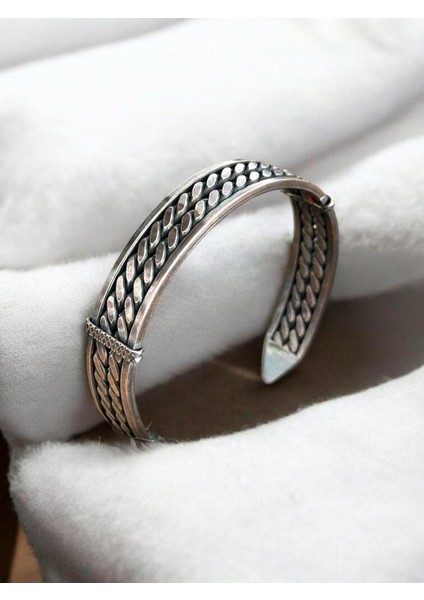 El Yapımı Sarmaşık Desenli Saf Bakır Bileklik, Şık ve Doğal Takı modelleri