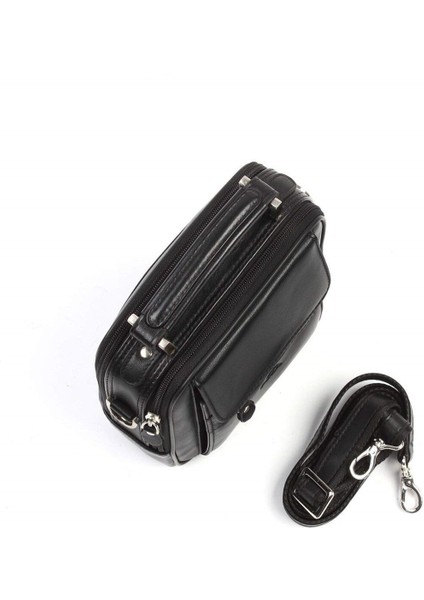 Düz Siyah Deri Portföy Çantası, Şık ve Kullanışlı Tasarım, Zarif ve Dayanıklı Seçim fırsatları