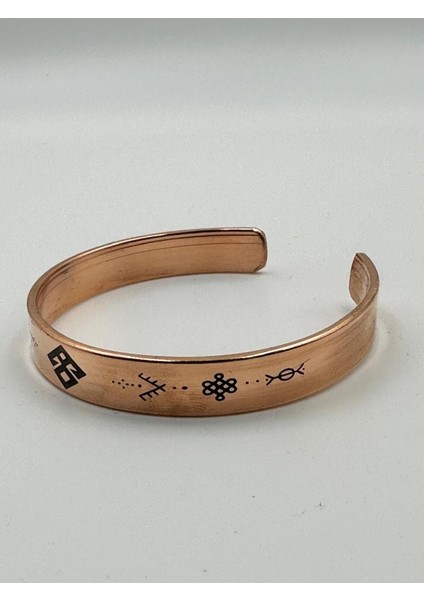 Mavi Zeolit Taşlı Saf Bakır Bileklik, Anadolu Elinde Bolluk ve Bereket Simgesi indirimleri