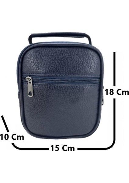 Lacivert Vegan Deri Omuz Askılı El Çantası, Şık ve Kullanışlı Tasarım fiyatları