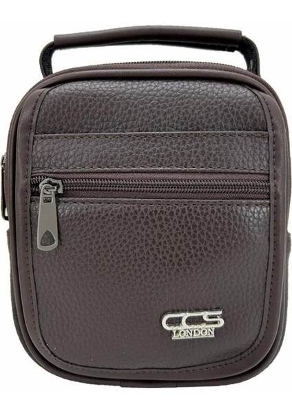 Kahverengi Vegan Deri Omuz ve El Çantası, Şık ve Hafif Tasarım