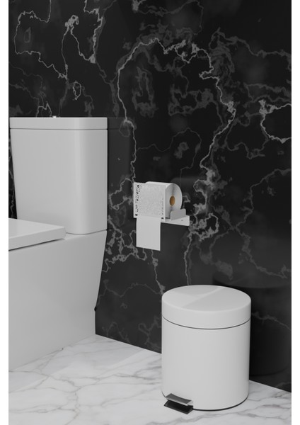 Desenli Peçetelik Tuvalet Kağıtlığı Paslanmaya Dayanaklı Kolay Montaj fırsatları