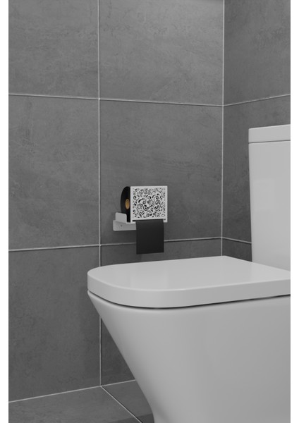 Desenli Peçetelik Tuvalet Kağıtlığı Paslanmaya Dayanaklı Kolay Montaj fiyatları