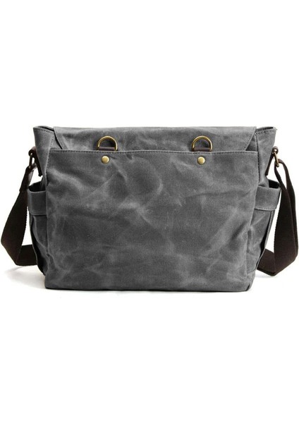 Mumlu Kanvas Postacı Çanta, Su Geçirmez, Koyu Gri, Çok Renkli, Şık ve Dayanıklı fiyatları