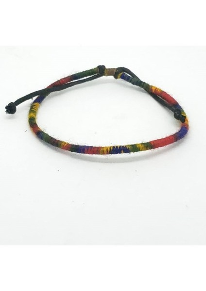 El Yapımı Çok Renkli Örgü Bileklik, Şık ve Özel Tasarım Takı fiyatları
